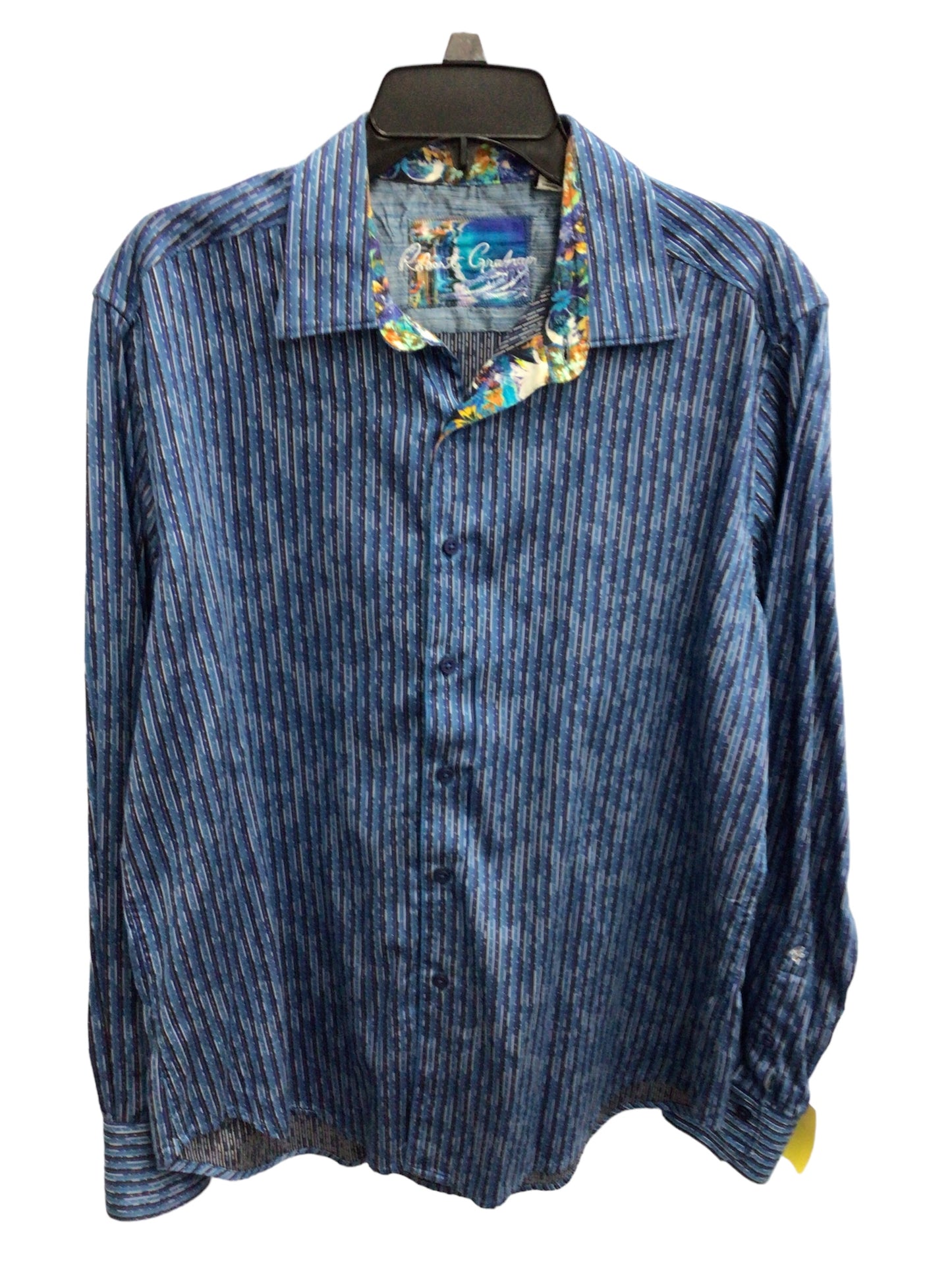 Large Blue Robert Graham Shirt