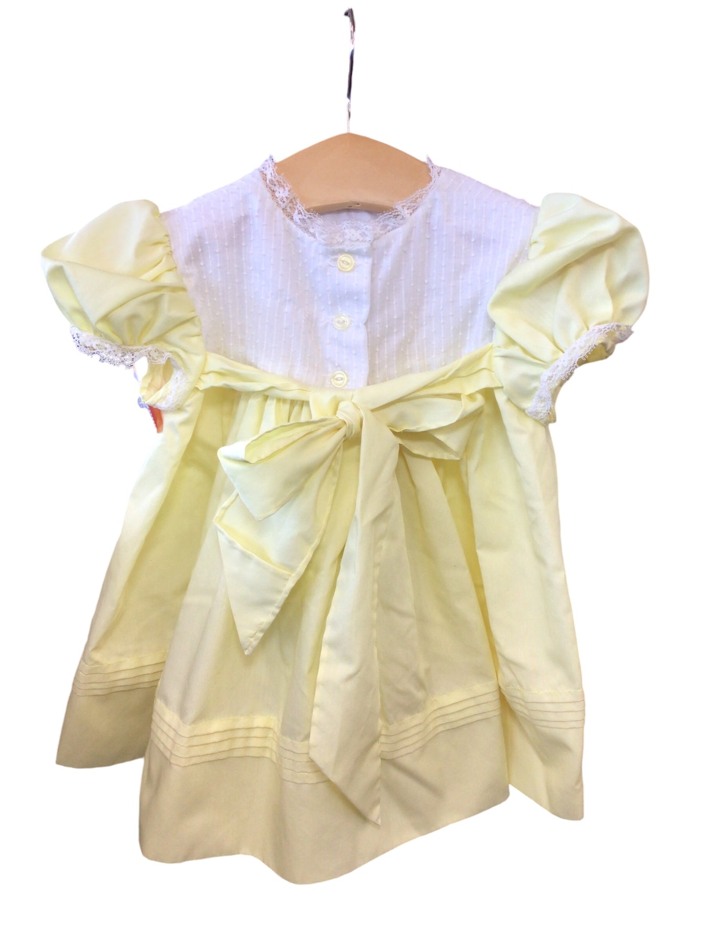 9M Yellow Vintage Dress