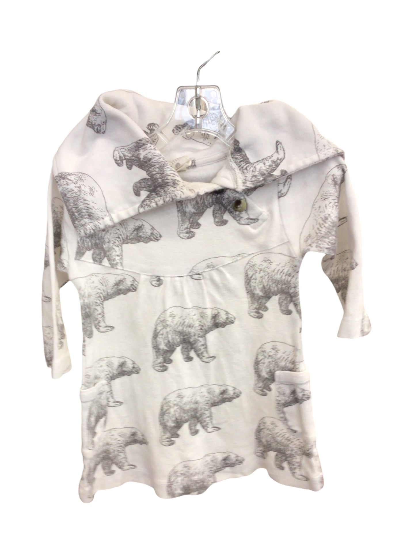 6/12M White Kate Quinn Polar Bear Dress
