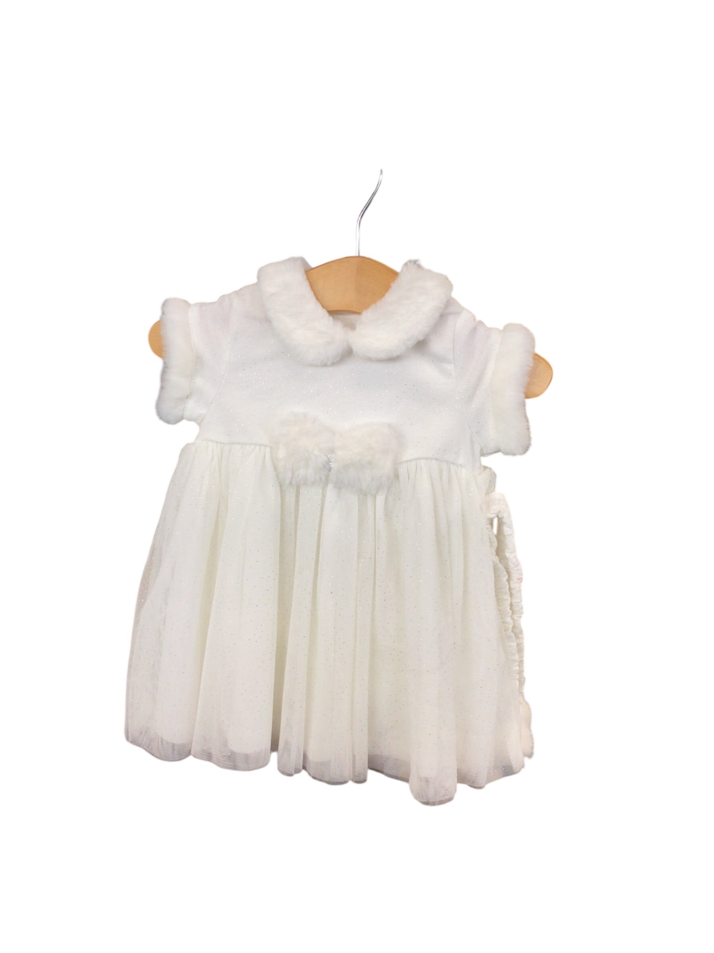 NEW 6M White Dress & Headband