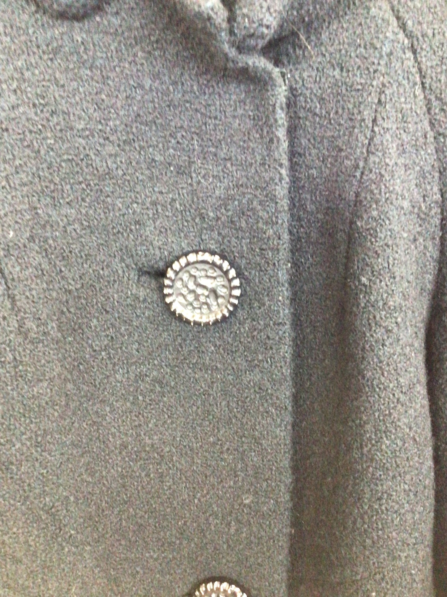 Medium Women’s Vintage Wool Black Jacket
