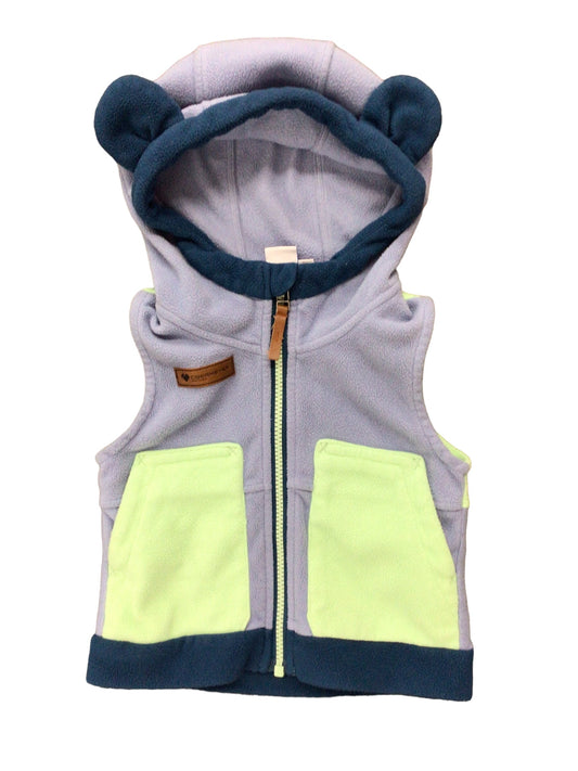 XS Blue & Green Hooded Vest