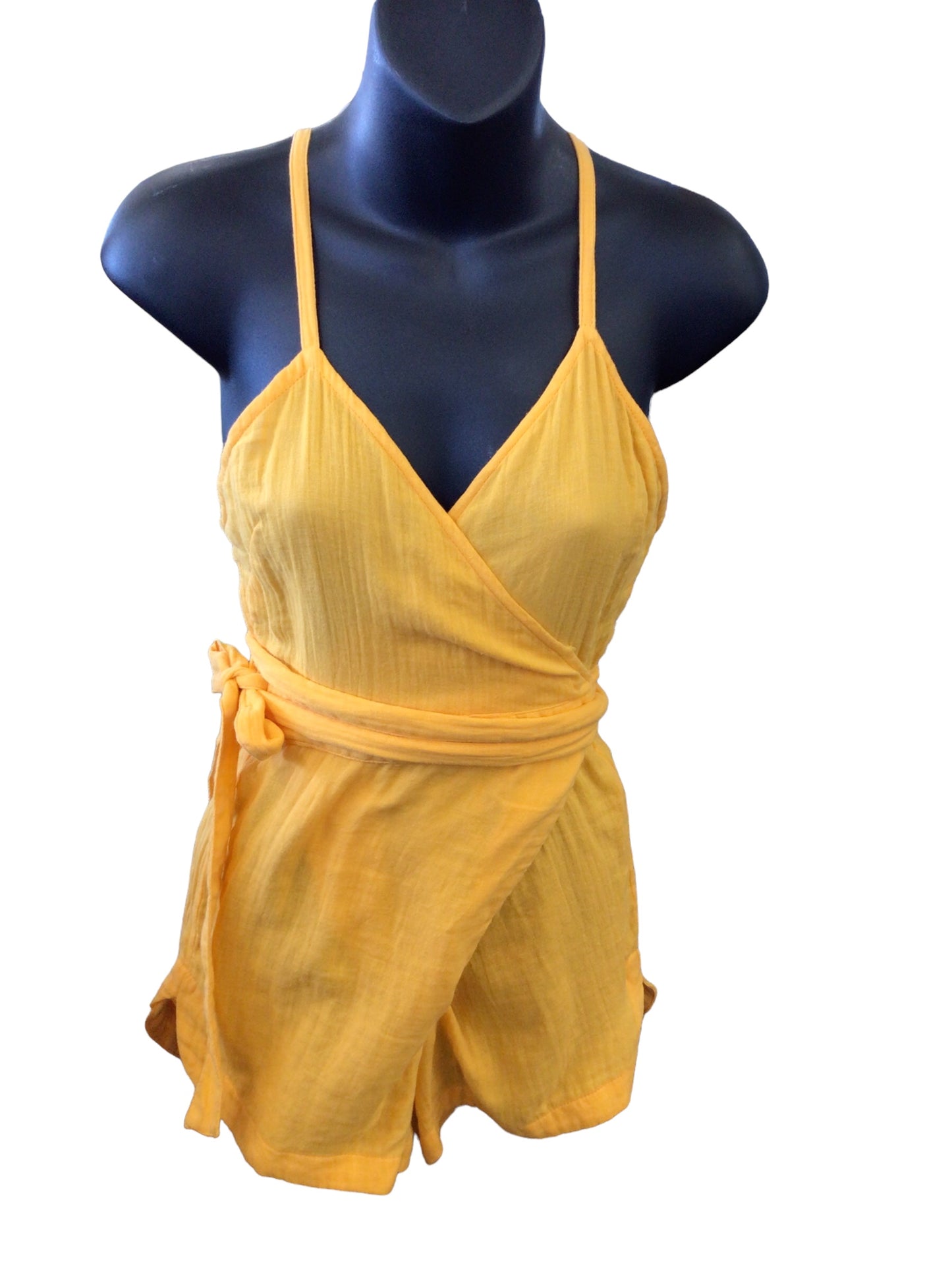 NWT Small Yellow Acacia Romper