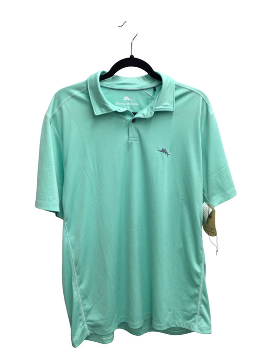 New Men's Mint Performance Polo Size Large