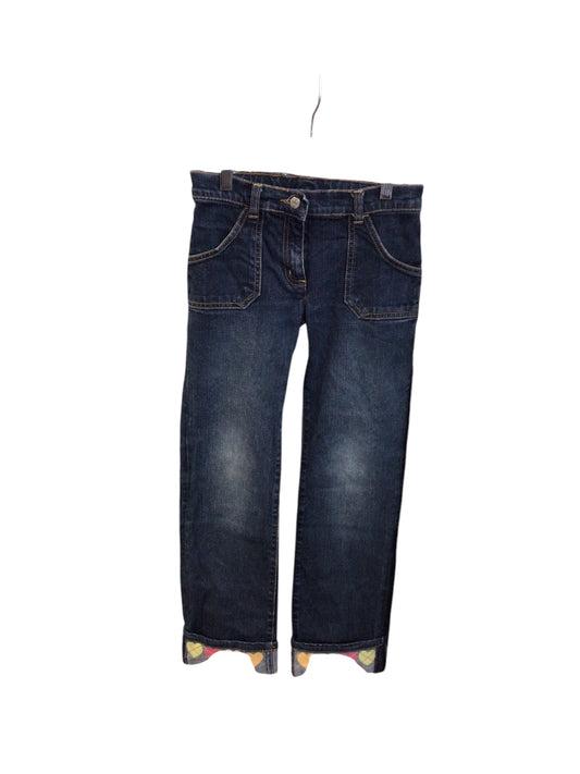 Size 8 Blue Gymboree Embellished Jeans