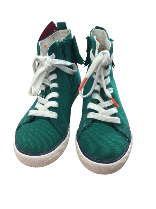 Size 32/1 Green Dragon Mini Boden High Top Shoes