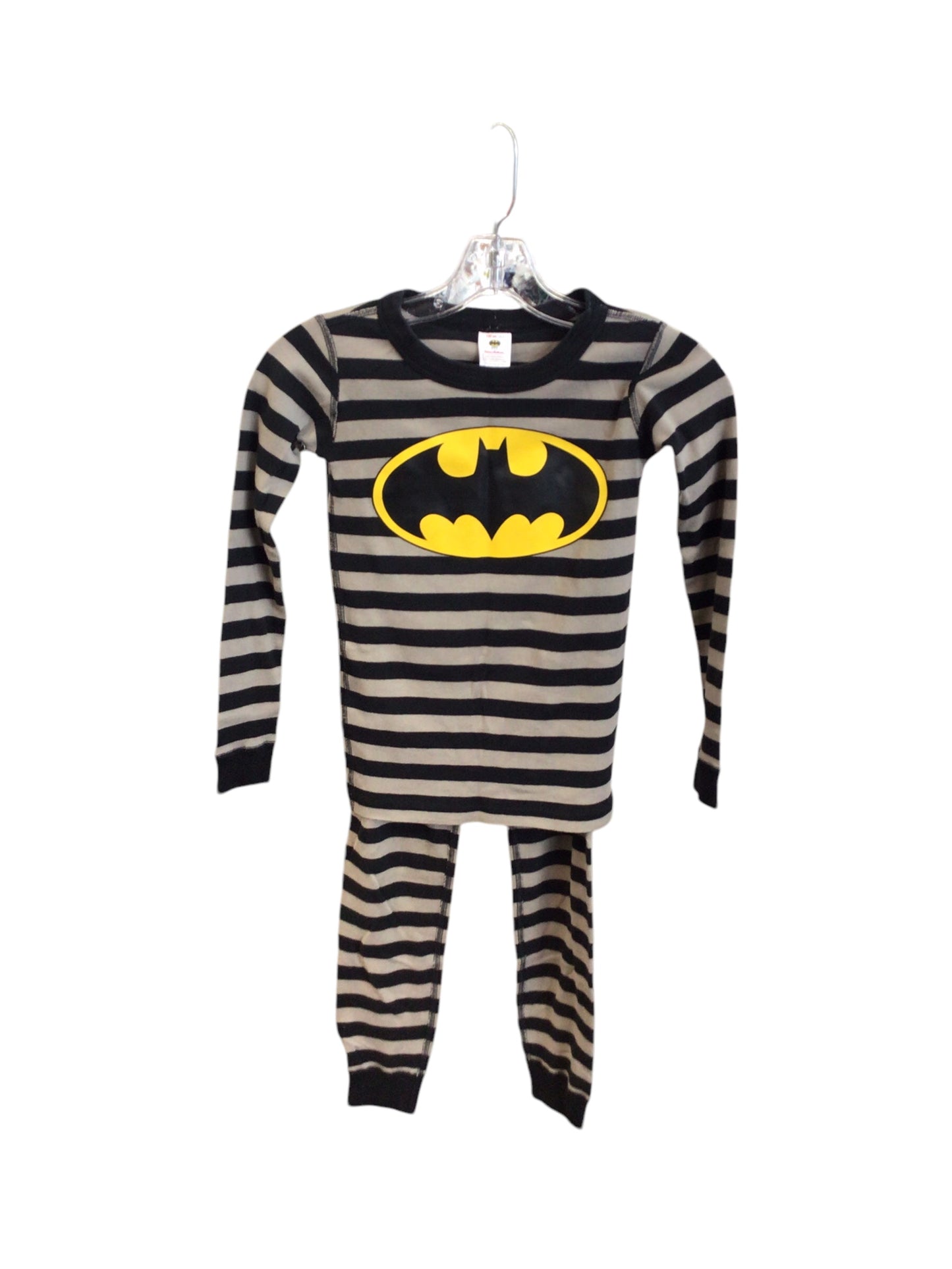 Size 8 Black & Gray Batman Hanna Andersson PJ's