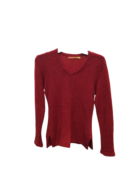 Small Red Alpaca Sweater