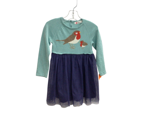 Girl's Blue/Bird Dress Size 18/24M