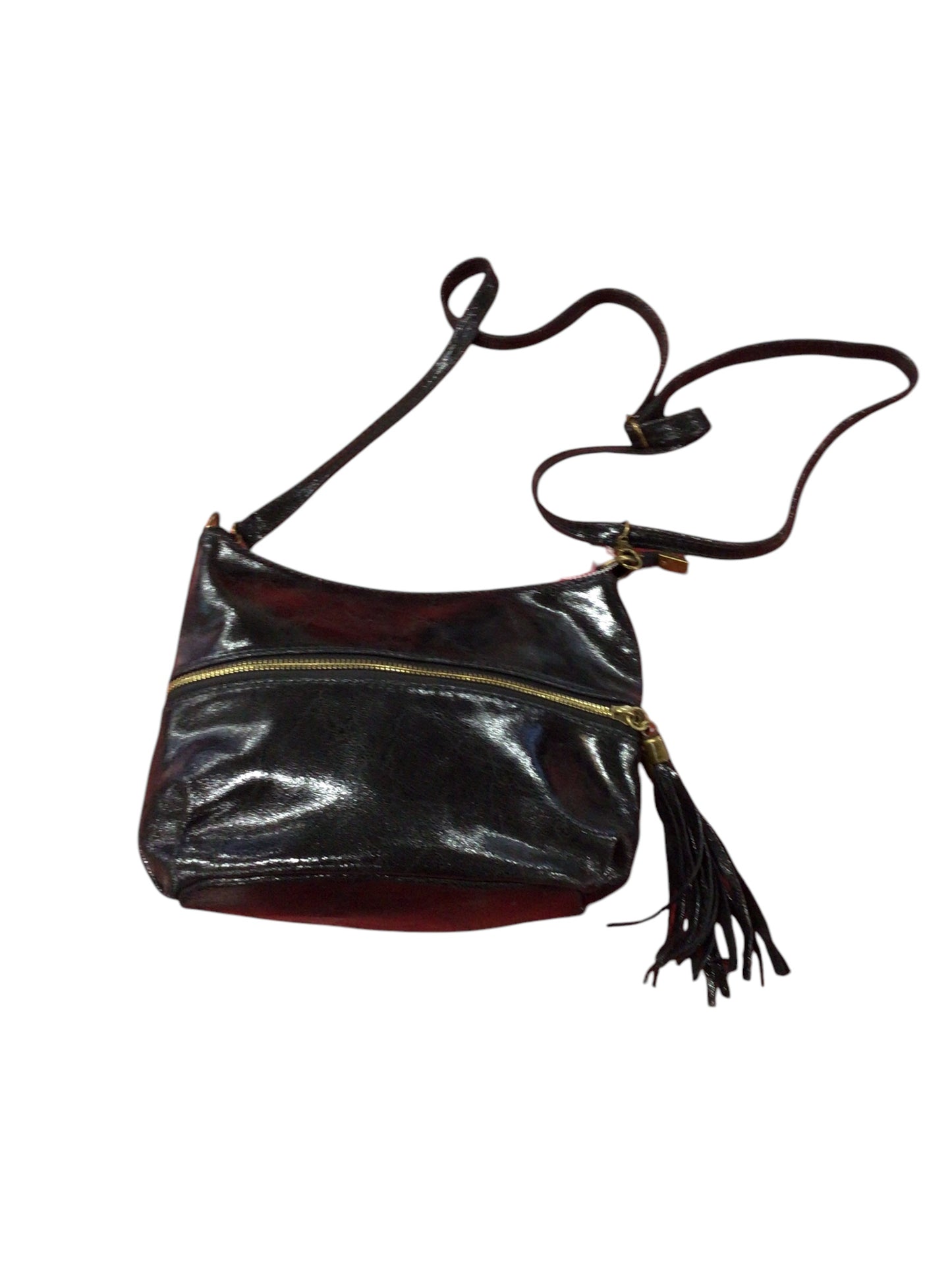 Small Black Italian Leather Bag