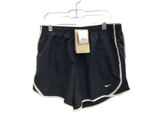 NWT Girl's XL Black Running Shorts