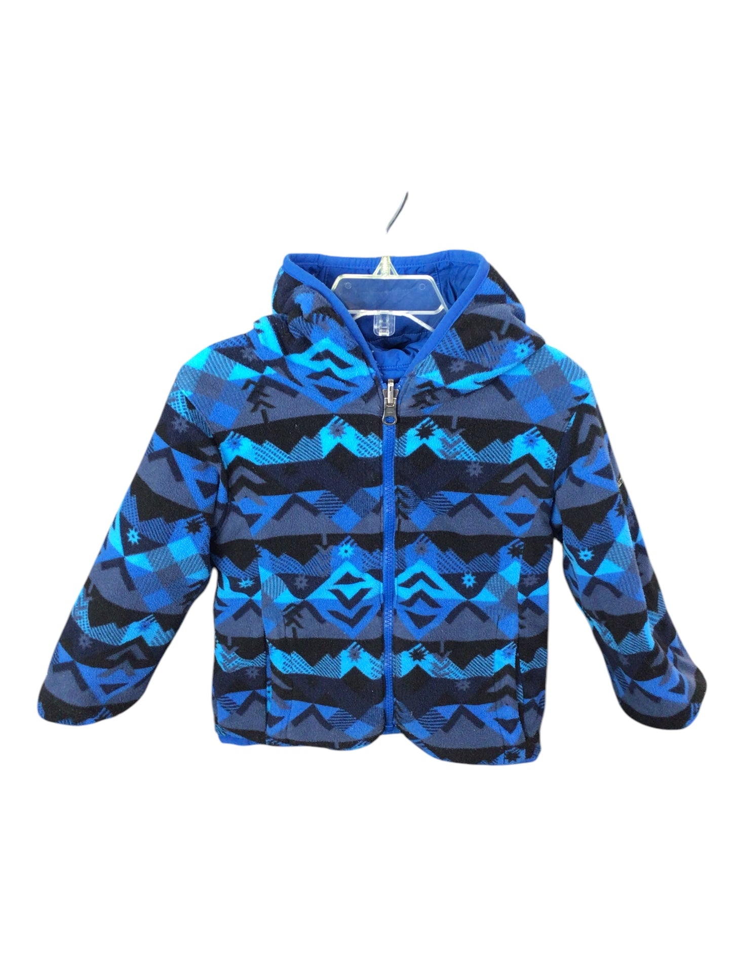 3T Blue Columbia Reversible Coat