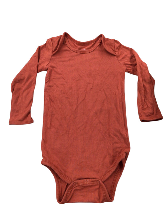 18/24M Orange Kyte LS Onesie