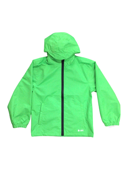 6/7 Green Oaki Rainjacket